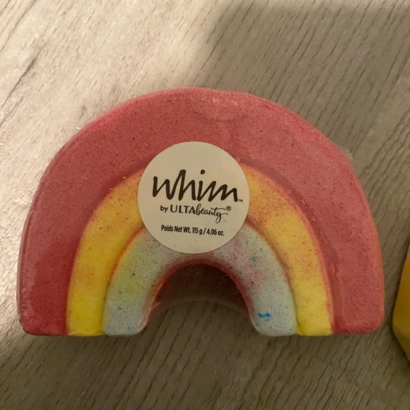 Ulta Beauty Whim Pink and Yellow Bath Bomb Duo - Picture 5 of 5